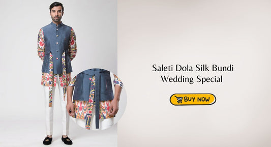 Saleti Dola Silk Bundi The Perfect Ensemble for Festive Occasions