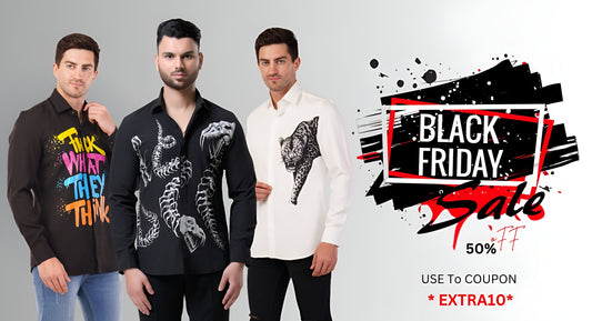 Get Ready for the Biggest Sale of the Year: Black Friday Madness at Aditya Sachdeva Men!