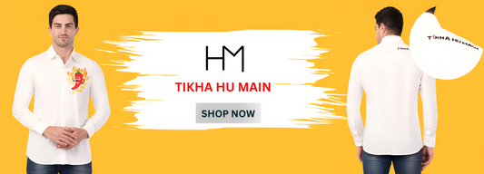 Elevate Your Wardrobe with the Tikha Hun Mein White Shirt