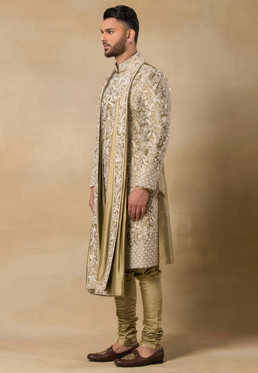 mbroidered Sherwani for Men