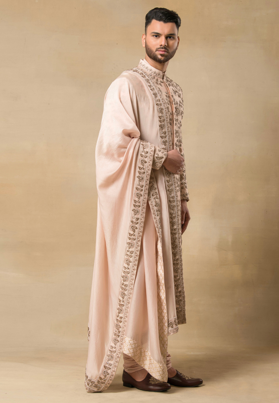 Pink Sherwani for Men