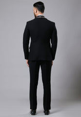 Black Color Tuxedo Set