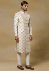 Ligh Gold Sherwani