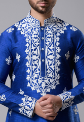 Blue Kurta Set for Men