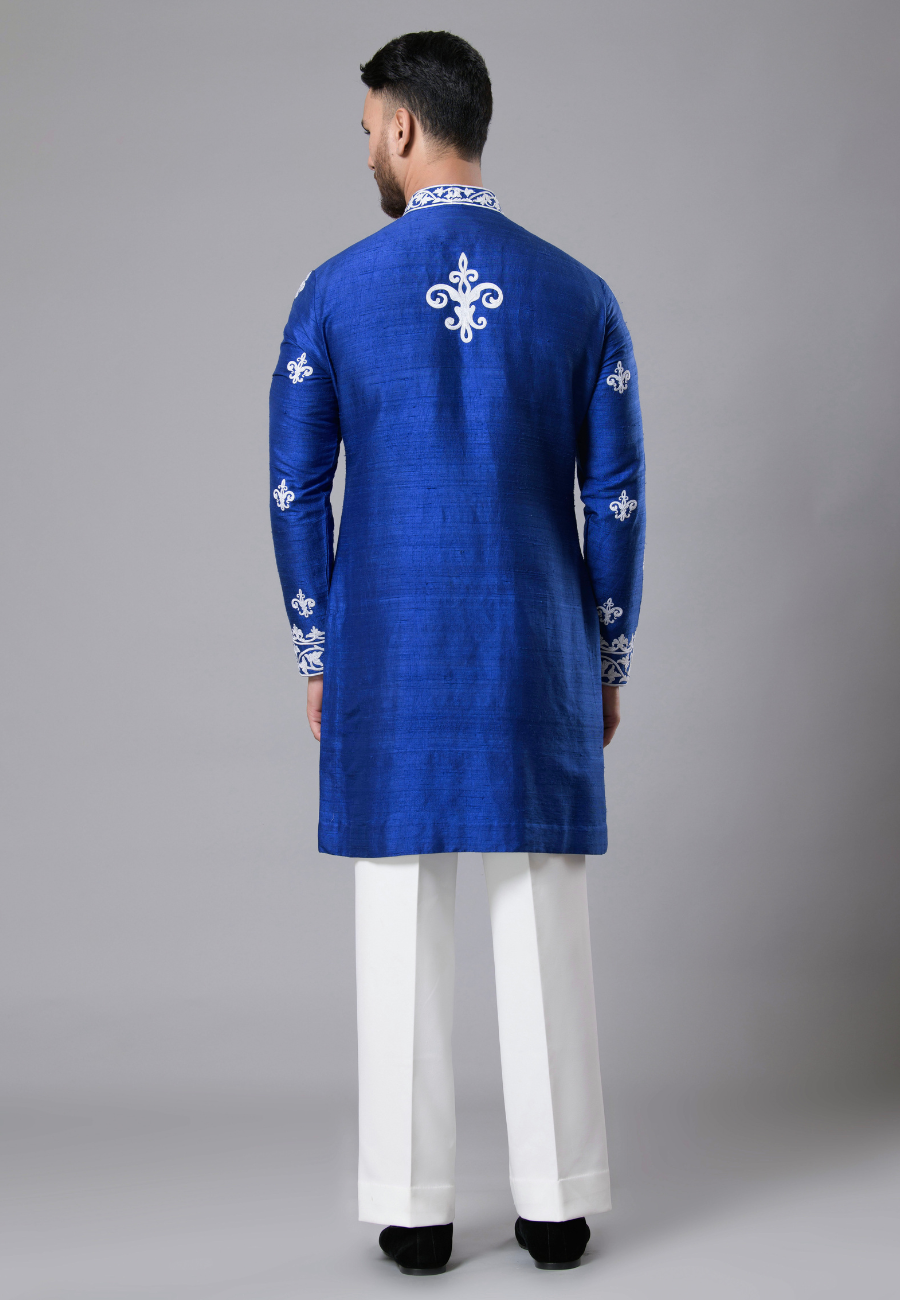 Blue Kurta Set for Men