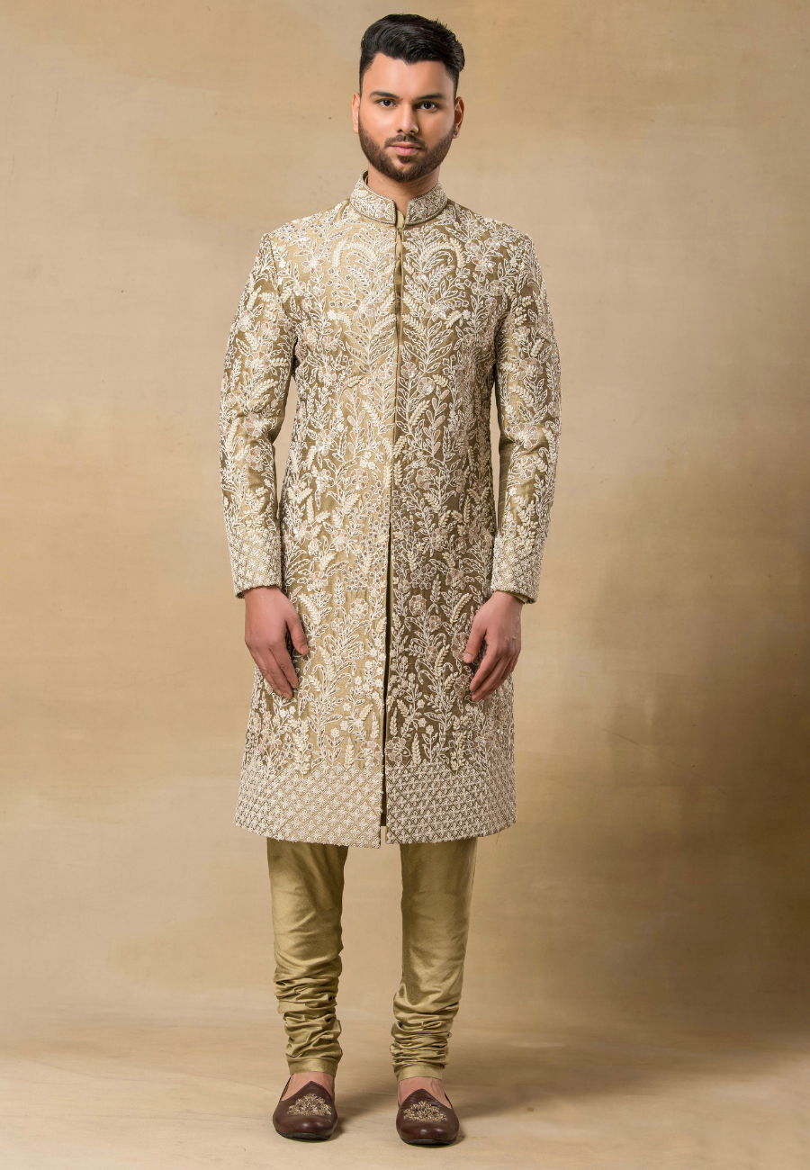 mbroidered Sherwani for Men