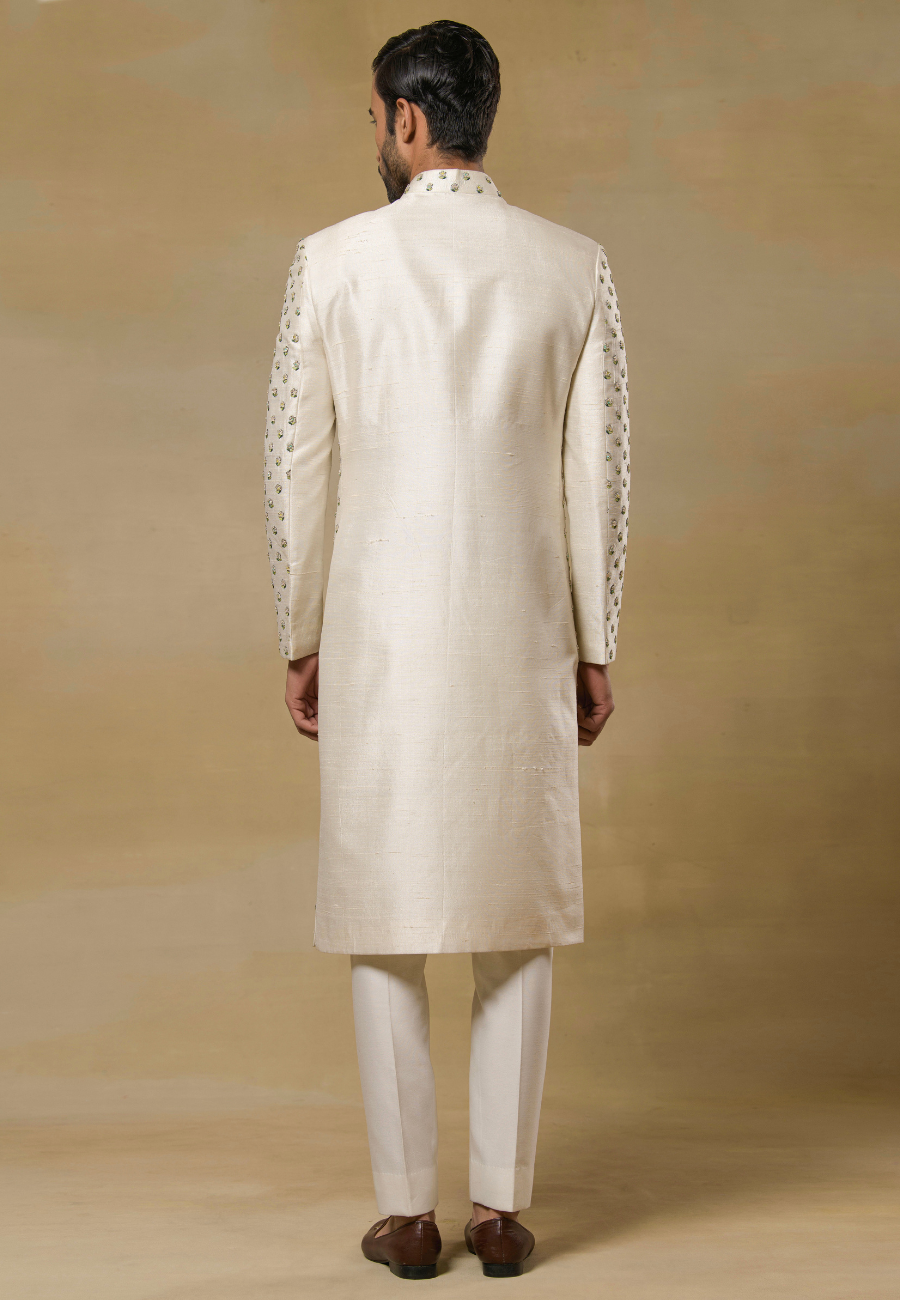 Ligh Gold Sherwani