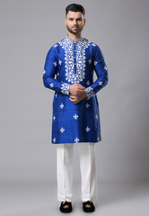 Blue Kurta Set for Men