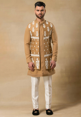 Brown bundi Kurta Set 