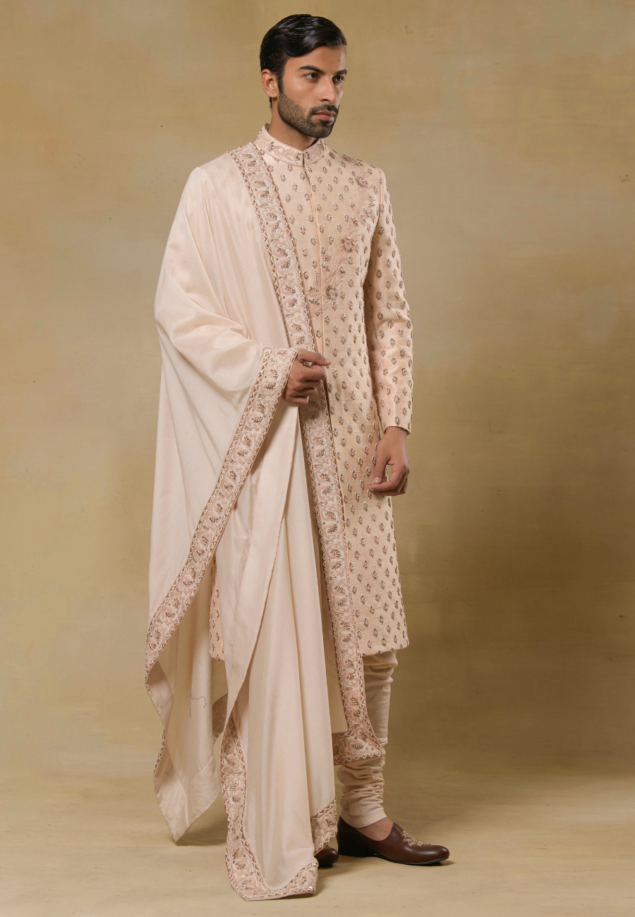 Hand Embroidered Sherwani