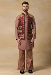 Men Kurta Bundi Set 