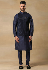 Navy Blue Bundi 