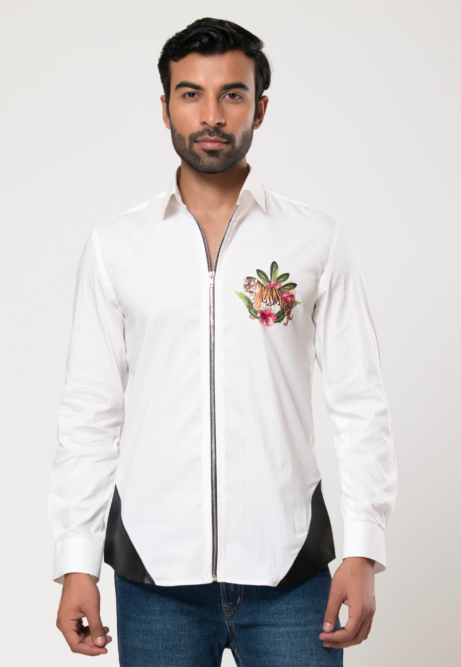 Premium White Cotton Shirt