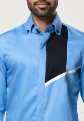 Sky Blue Cotton Shirt