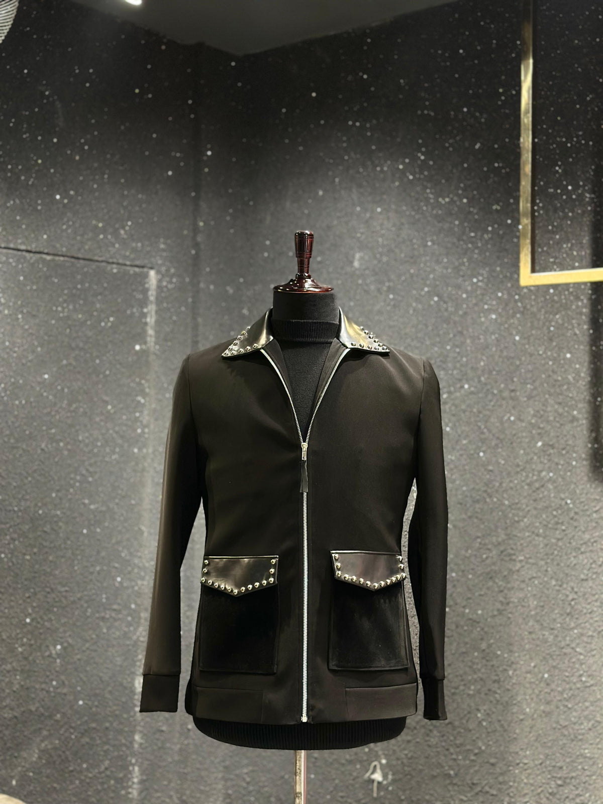 Head-Turning Stud Jacket