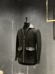 Head-Turning Stud Jacket