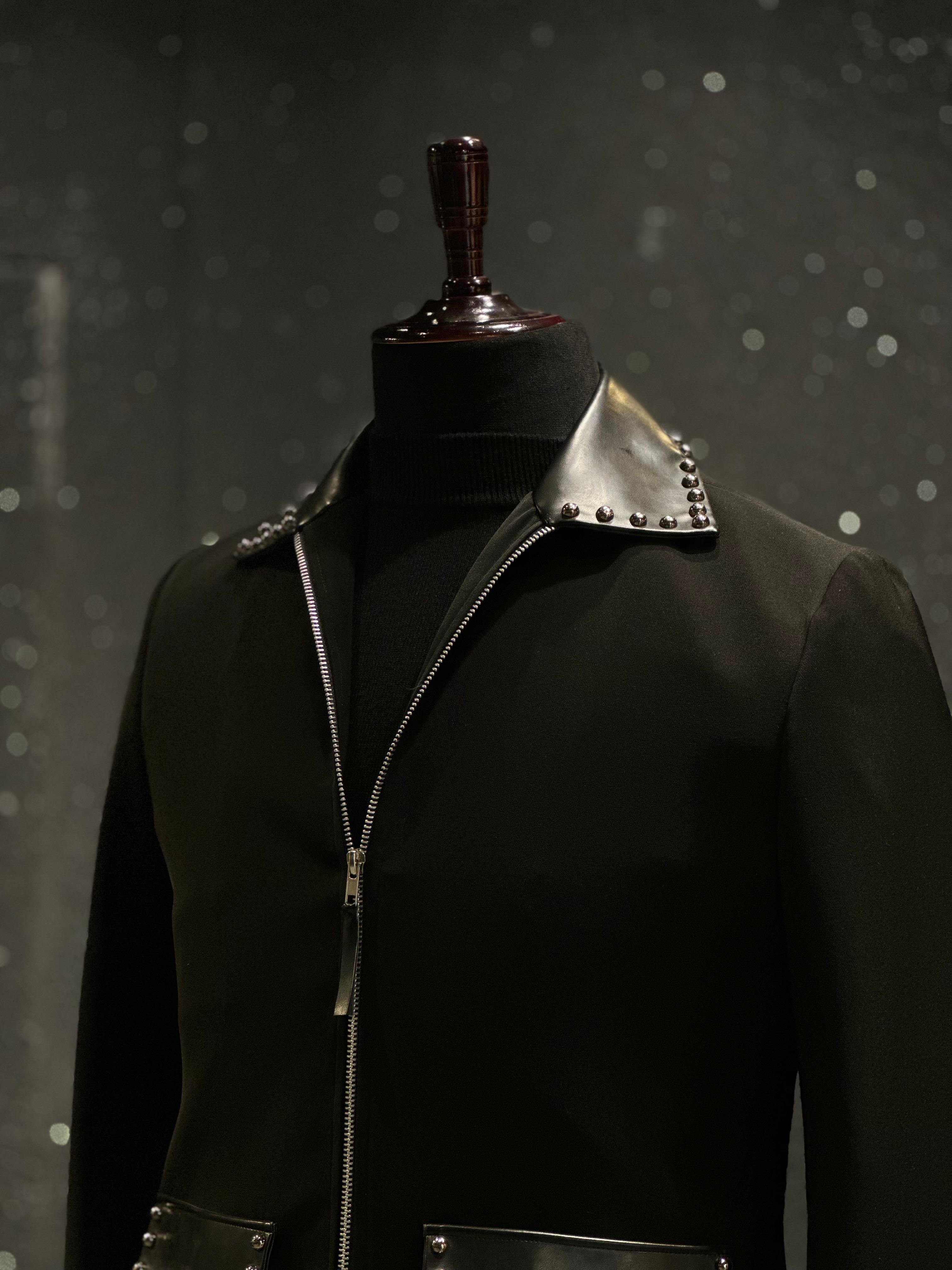 Head-Turning Stud Jacket